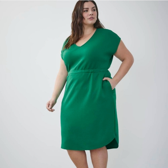 Penningtons | Orange Brown Midi Plus Dress - Picture 2 of 11